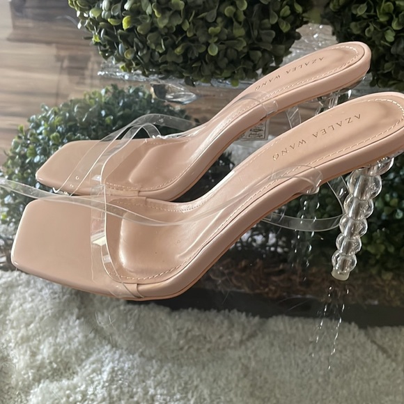 Azalea Wang Webster Nude Cinderella Heels - Picture 3 of 5